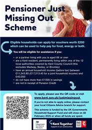 New Telephone Number for Pensioner Just Missing Out Scheme Help