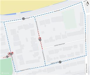 Road Closure Dane End Road