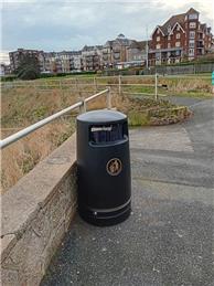 New Rubbish Bin for Sea Road